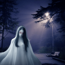 A Scary Figure At Night